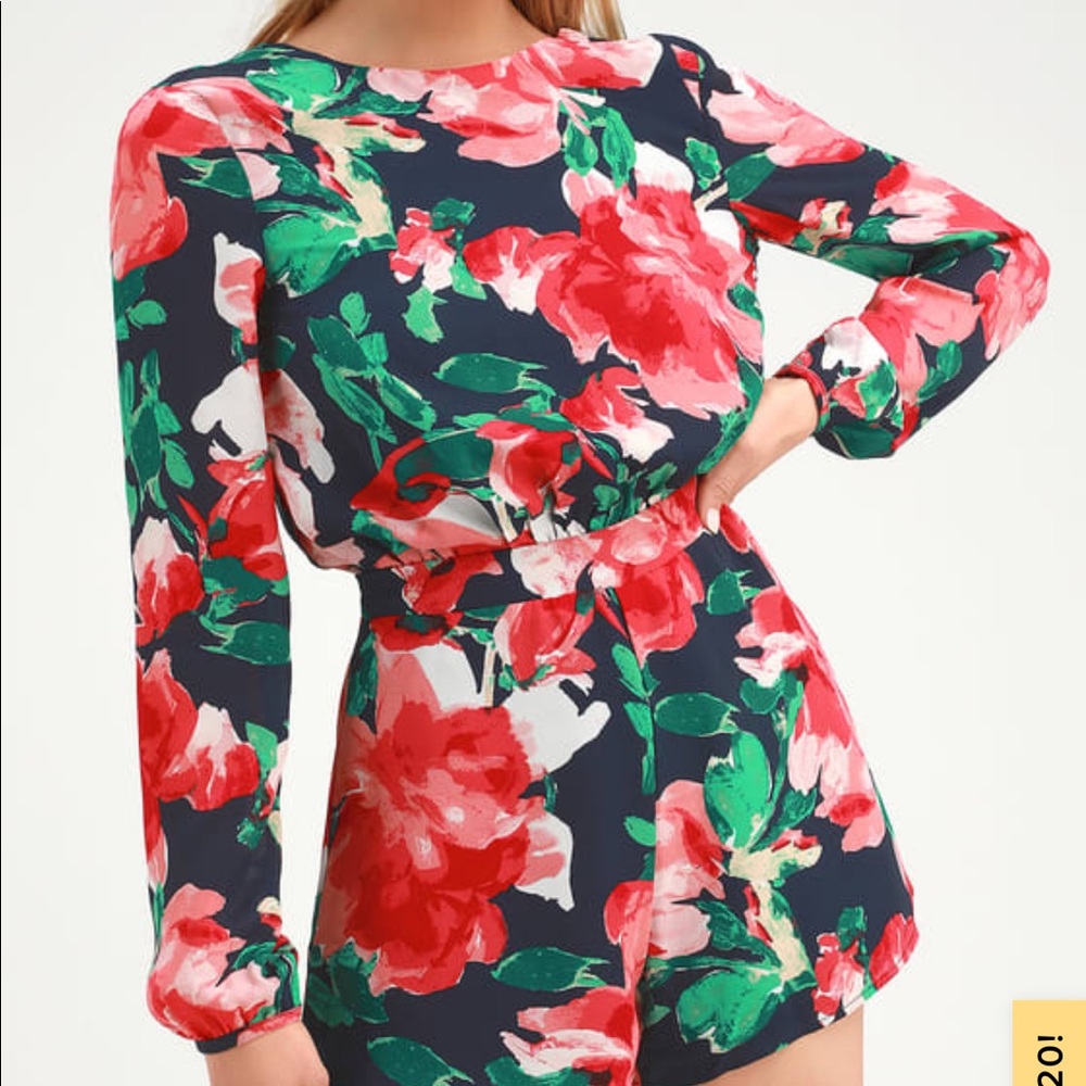 Gorgeous Open Back Romper From Lulu’s - image 1